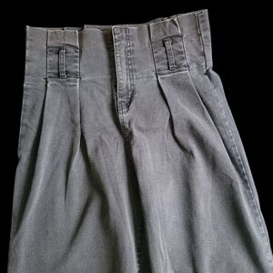 Wild Fable Black High Rise Jeans Baggy Waist 15 Inches Stretch